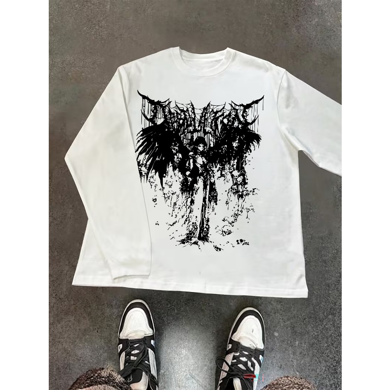 Street Fashion Y2K - American Fashion Street Printed Men's Dark