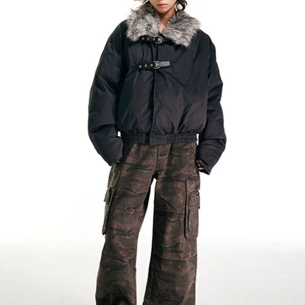 Mens Jackets Furry Faux Fur Ca - огляд і ціна Street Fashion Men 2025
