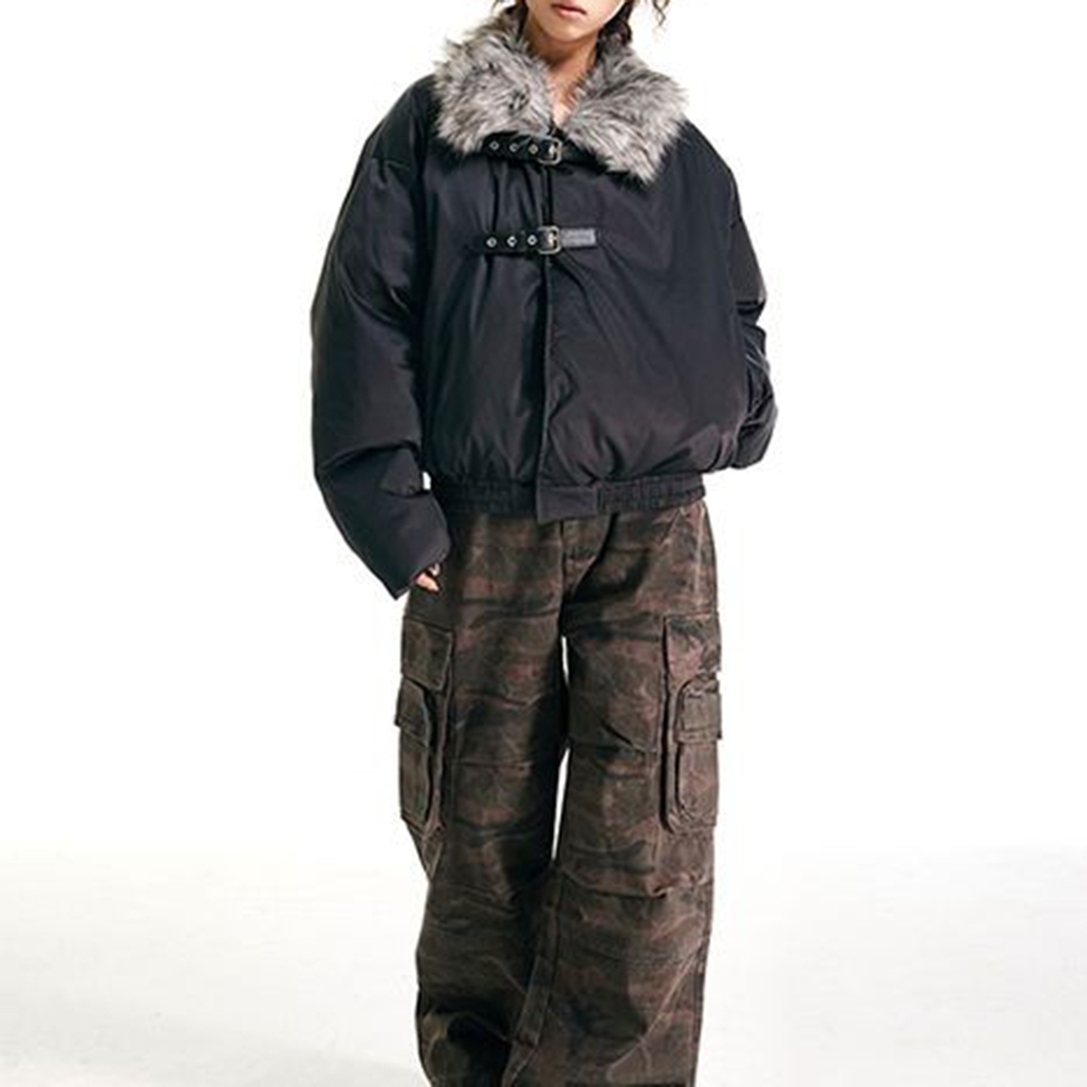 Mens Jackets Furry Faux Fur Ca - огляд і ціна Street Fashion Men 2025