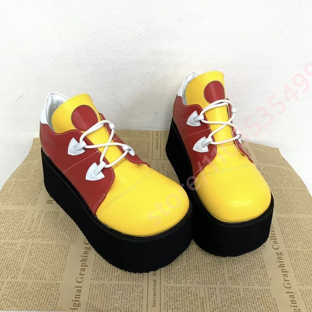 Women Color Block Platform Sne - огляд і ціна Street Fashion Y2K