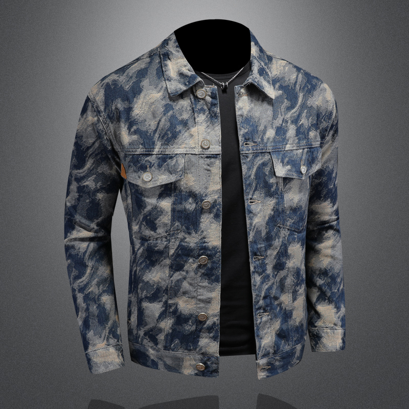 2025 Spring Vintage Denim Jack - огляд і ціна Street Fashion Men 2025