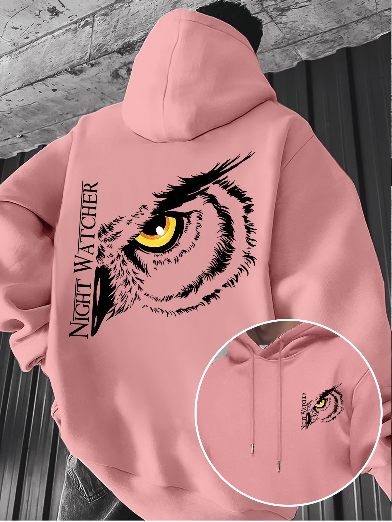 Night owl big eye pattern prin - огляд і ціна Fashion Street Night